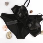 Metallic Shiny Underwire Bikini Set