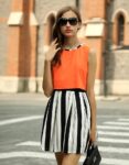 Two-Piece Sleeveless Cotton Dress Set