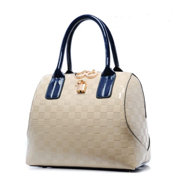 patent cream sleeve bag
