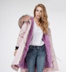 Luxurious Real Fur Lined Hooded Long Winter Parka Coat