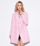 Sophisticated Double Breasted Cashmere Long Coat