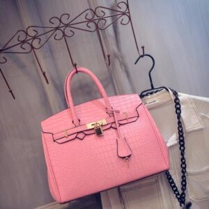 Elegant Vegan Leather Structured Tote Bag