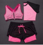 Vibrant 3-Piece 14 Colors Activewear Fitness Set