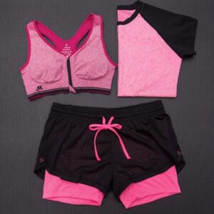 Vibrant 3-Piece 14 Colors Activewear Fitness Set