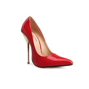 Metal Thin Heel Sexy Patent Stiletto