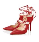Glossy Patent Thin Strap Stiletto Heels