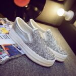 Sparkly Sequin Vegan Chunky Sneakers