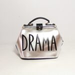 Glossy Leather Chic Shoulder Bag