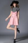 Cozy Powder Pink Two-Piece Fisherman Neck Set