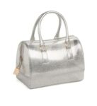 Trendy Metal Zipper Silicone Bag
