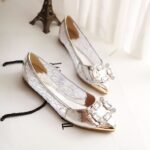 Sparkling Crystal Embellished Ballet Flats