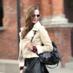 Sleek Slim Fit Faux Leather Biker Jacket