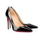 Luxury Studded Patent Stiletto Heels