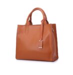 Soft Luxe Genuine Soft Leather Tote Bag - Versatile Colors