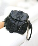 Bohemian Woven Tassel Chain Crossbody Bag