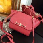 Trapeze Vegan Leather Shoulder Bag