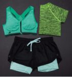 Vibrant 3-Piece 14 Colors Activewear Fitness Set