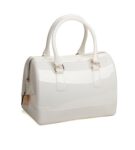 Trendy Metal Zipper Silicone Bag