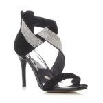 Sparkling Rhinestone Pointed Toe Stiletto Heels