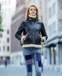 Luxury Fur Lined Slim Fit Genuine Leather Jacket