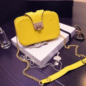 Genuine Leather Chain Luxe Mini Bag