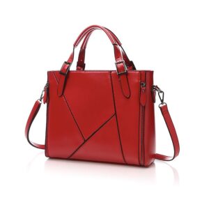 Oversized Zipper Detail Vegan Leather Tote Bag
