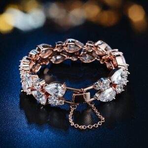 Sparkling Zircon Tennis Bracelet
